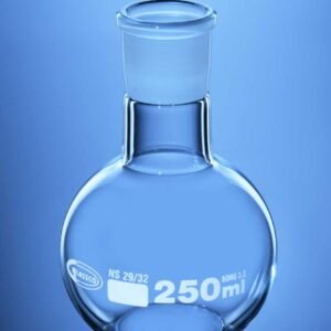 Glassco Flat Bottom Flask NS Joint Borosilicate