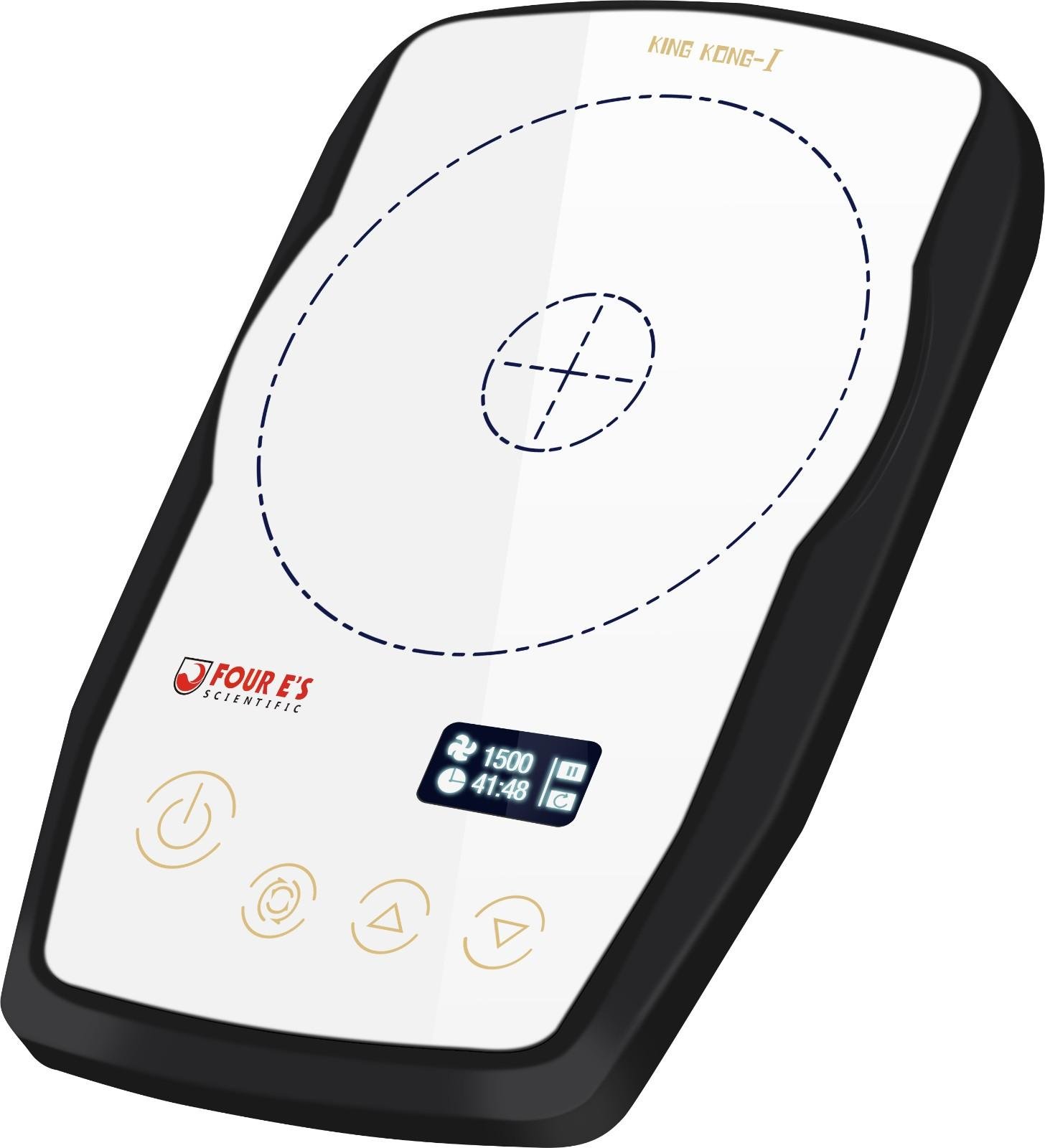 Four E's Scientific MI0102001D ultra-flat mini magnetic stirrer with tempered glass plate Ireland - 8