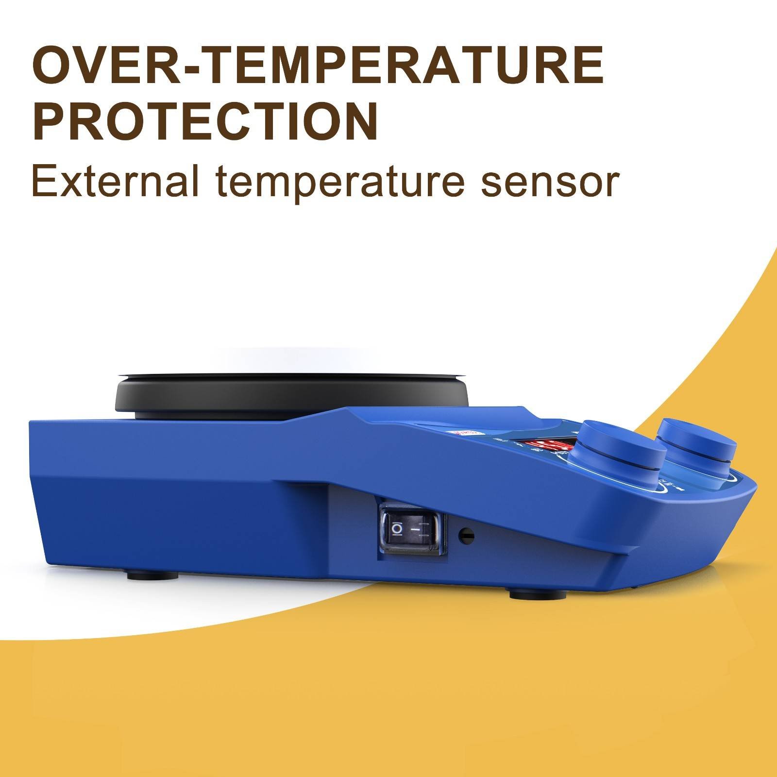 Four E's Scientific MI0102002 5-inch digital magnetic hotplate stirrer Ireland - 5