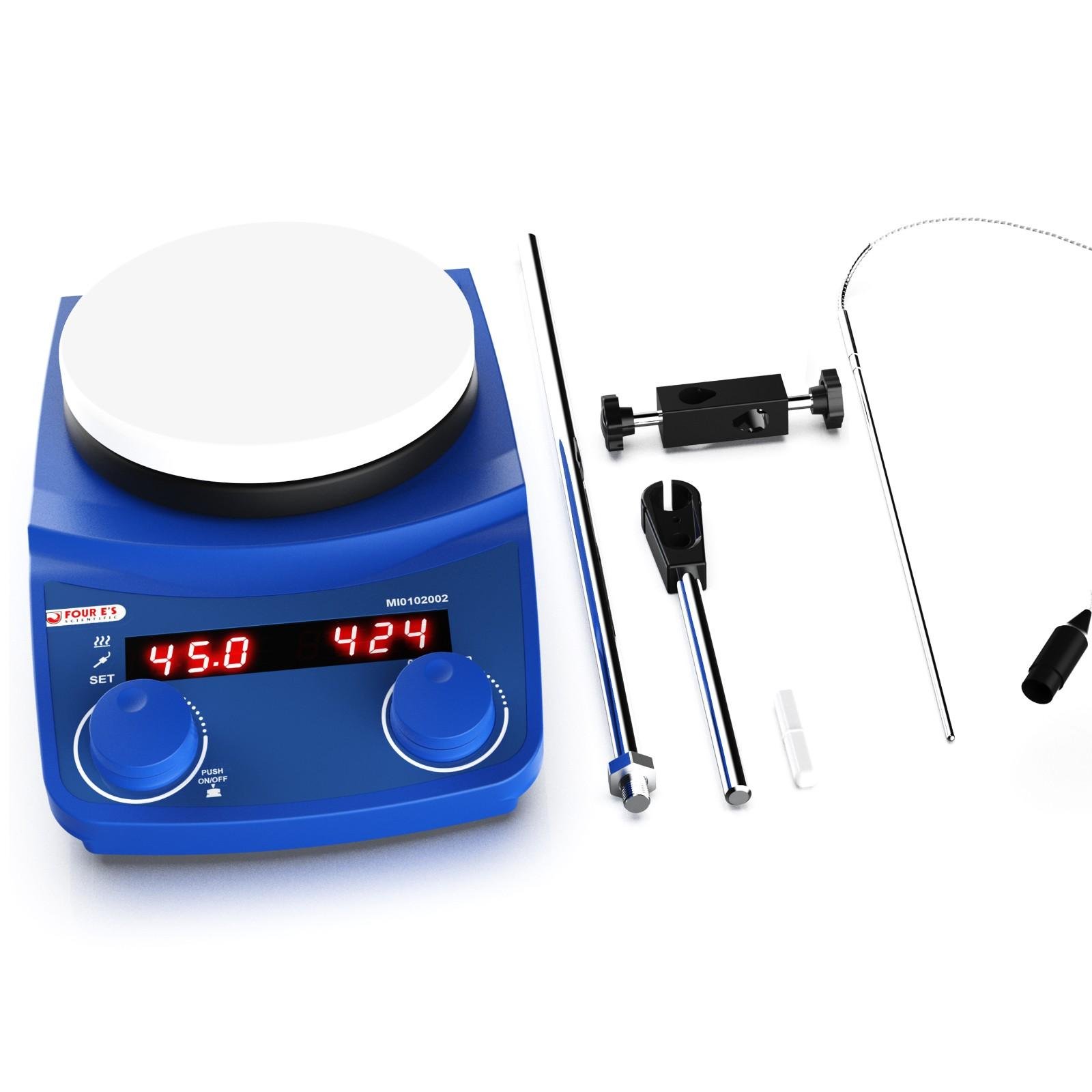 Four E's Scientific MI0102002 5-inch digital magnetic hotplate stirrer Ireland - 2